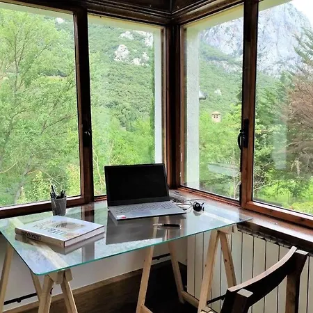 El De La Poza - Rio, Barbacoa, Wifi, Zona De Trabajo, Vistas.