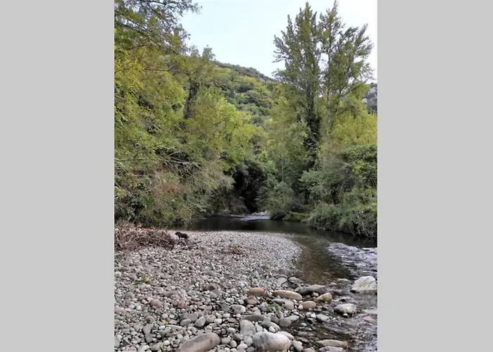 بيت للعطل El De La Poza - Rio, Barbacoa, Wifi, Zona De Trabajo, Vistas. *
