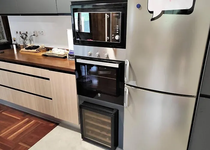 El De La Poza - Rio, Barbacoa, Wifi, Zona De Trabajo, Vistas. * Lebena